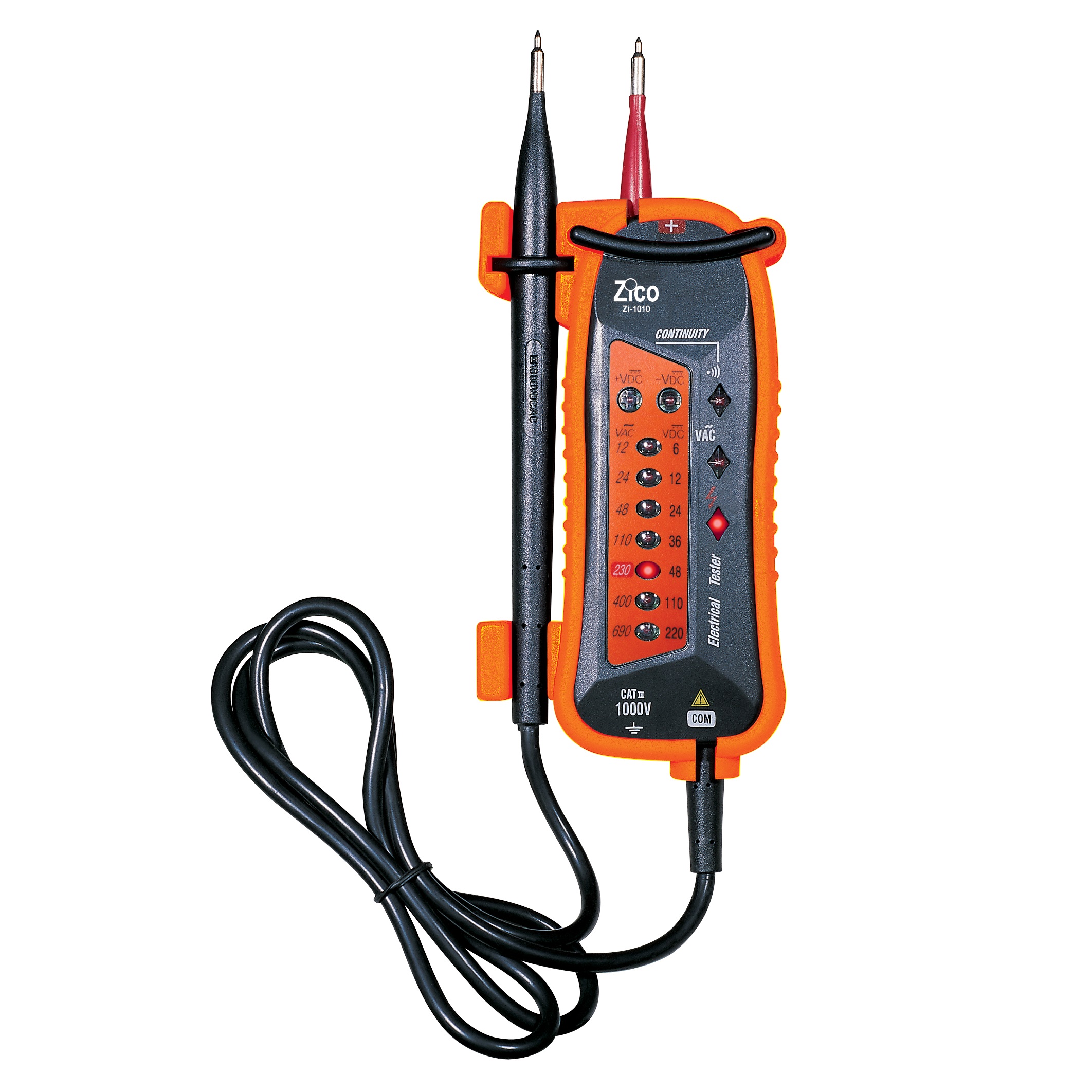 ZI-1010 בודק מתחים ורציפות אוטומטי